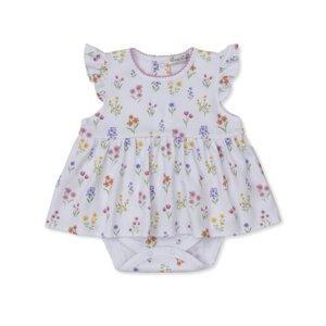 Kissy Kissy *PRE-ORDER*Summer Wildflowers Printed Bodysuit Dress