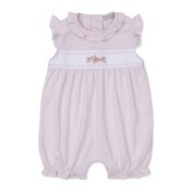 Kissy Kissy Classic Treasures Stripe Strawberries Short Playsuit