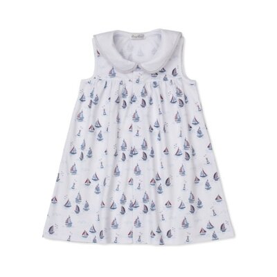 Kissy Kissy Red, White & Blue Regatta Printed Dress