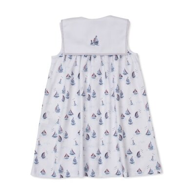 Kissy Kissy Red, White & Blue Regatta Printed Dress