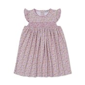 Kissy Kissy Blossoming Bows Printed Smocked Dress