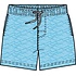 RuffleButts + RuggedButts Blue Breeze Bay Color Changing Performance Hybrid Swim Trunks