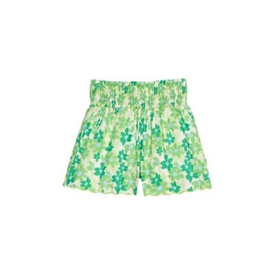 Little English | BISBY Shirred Shorts - Greenspring Groovy Floral