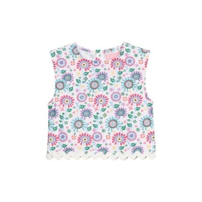 Bellavista Blooms Ric Rac Shell Top