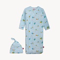 Magnetic  Me You Haul Modal Magnetic Gown & Hat Set