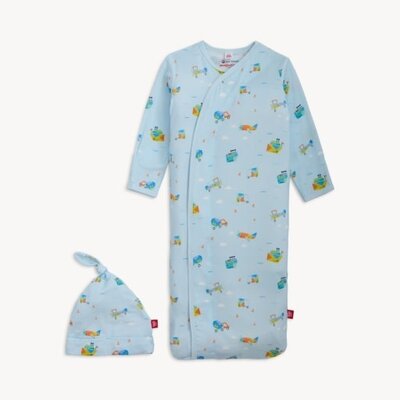 Magnetic  Me *PRE-ORDER*You Haul Modal Magnetic Gown & Hat Set