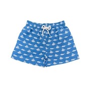 Saltwater Boys Company *PRE-ORDER*Navy/White Fish Saint Simons Swim Trunk