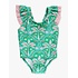 RuffleButts + RuggedButts Coconut Cabana Bow V-Back One Piece Swimsuit