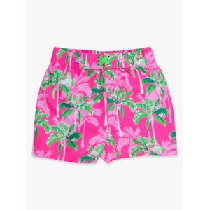 RuffleButts + RuggedButts Neon Palm Paradise Swim Trunks