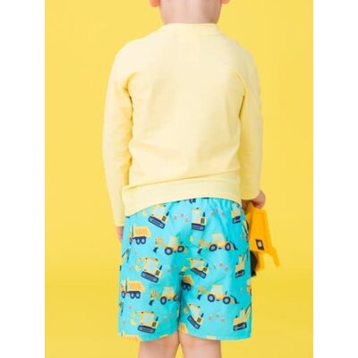 RuffleButts + RuggedButts Under Construction Swim Trunks