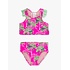 RuffleButts + RuggedButts Neon Palm Paradise Racerback Flutter Tankini 2PC Swimsuit