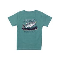 Properly Tied *PRE-ORDER*Marine Green Set the Hook SS Tee