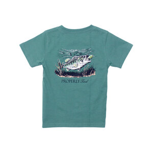 Properly Tied Marine Green Set the Hook SS Tee