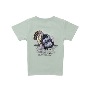 Properly Tied *PRE-ORDER*Chrome Grey Gobbler SS Tee