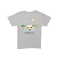 Properly Tied Ice Grey Spring Retrieve SS Tee