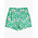 RuffleButts + RuggedButts Coconut Cabana Performance Hybrid Swim Trunks