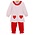 Trotter Street Kids Be Mine Bloomer Pants Set