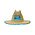 Properly Tied Chomp Cabo Straw Hat