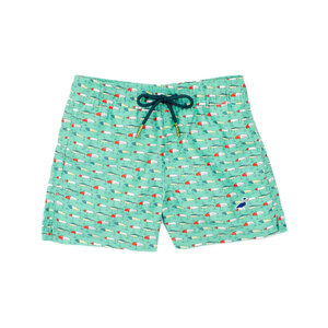 Properly Tied Vintage Lures Swim Trunk