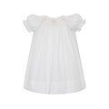 Petit Bebe Crosses White Poplin Bishop