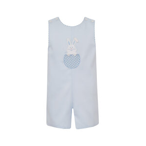 Claire & Charlie Bunny Lt Blue Pique Jon Jon