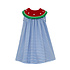 Claire & Charlie Watermelon Periblue Knit Stripe Float