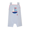 Claire & Charlie Sailboats Blue Kit Stripe Jon Jon