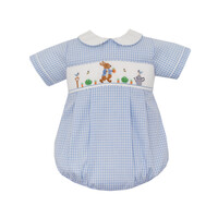 Anavini *PRE-ORDER*Peter Rabbit Blue Gingham Boy's Bubble