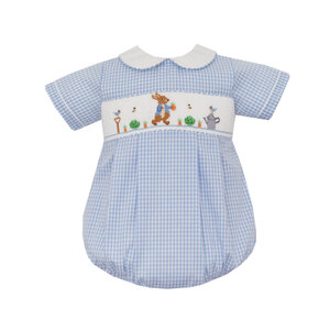 Anavini Peter Rabbit Blue Gingham Boy's Bubble