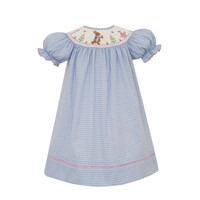 Anavini Peter Rabbit Blue Gingham Bishop