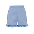 Anavini Flags Periwinkle Blue Gingham Girl's Short Set