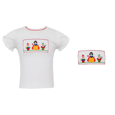 Anavini Snow White Girl's Short Set