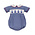 Anavini *PRE-ORDER*Sailboats Navy Gingham Boy's Bubble