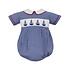 Anavini *PRE-ORDER*Sailboats Navy Gingham Boy's Bubble