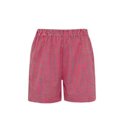 Anavini Pirate Red Gingham Short Set