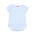 Magnolia Baby Baby Checks Blue S/S Lap Bodysuit