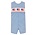 Anavini *PRE-ORDER*Flags Periwinkle Blue Gingham Jon Jon