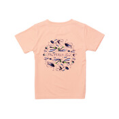 Properly Tied Melon Stay Fly Performance SS Tee