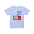 Properly Tied Light Blue Baseball Bucket Performance SS Tee