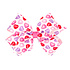 Wee Ones Conversation Hearts Print Grosgrain Bow