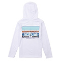 Properly Tied White Castaway Shade Performance Hoodie