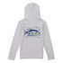 Properly Tied *PRE-ORDER*Ice Grey Crappie Shade Performance Hoodie