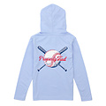 Properly Tied *PRE-ORDER*Light Blue Play Ball Shade Performance Hoodie
