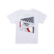 Properly Tied *PRE-ORDER*White Americana Pennant SS Tee