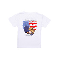 Properly Tied *PRE-ORDER*White America's Pasttime Performance SS Tee