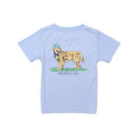 Properly Tied *PRE-ORDER*Light Blue American Pup Performance SS Tee
