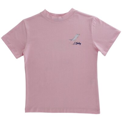 J Bailey Beach Chairs On Sorbet Girls SS Logo Tee