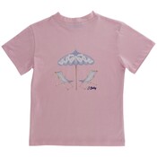 J Bailey *PRE-ORDER*Beach Chairs On Sorbet Girls SS Logo Tee