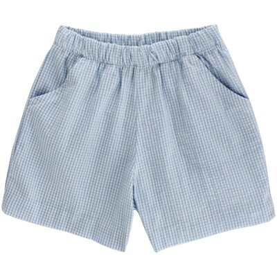 Bailey Boys *PRE-ORDER*Happy Birthday T-Shirt w/ Blue Check Seersucker Short