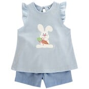 Bailey Boys *PRE-ORDER*Little Hare Girls Short Set